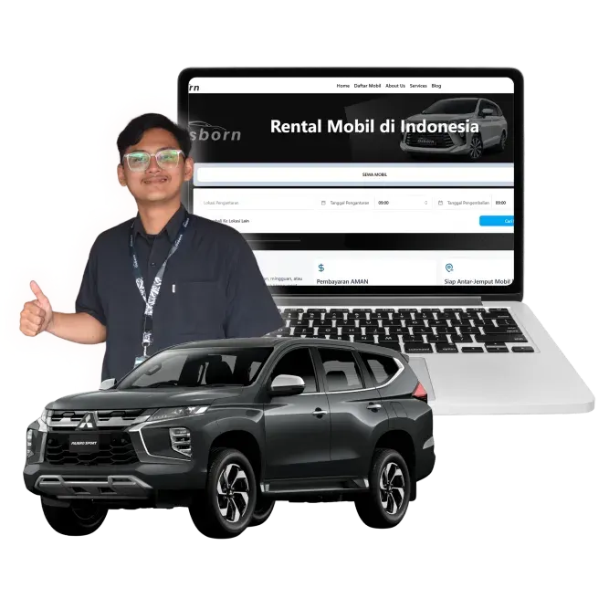 Proses Booking rental mobil jakarta